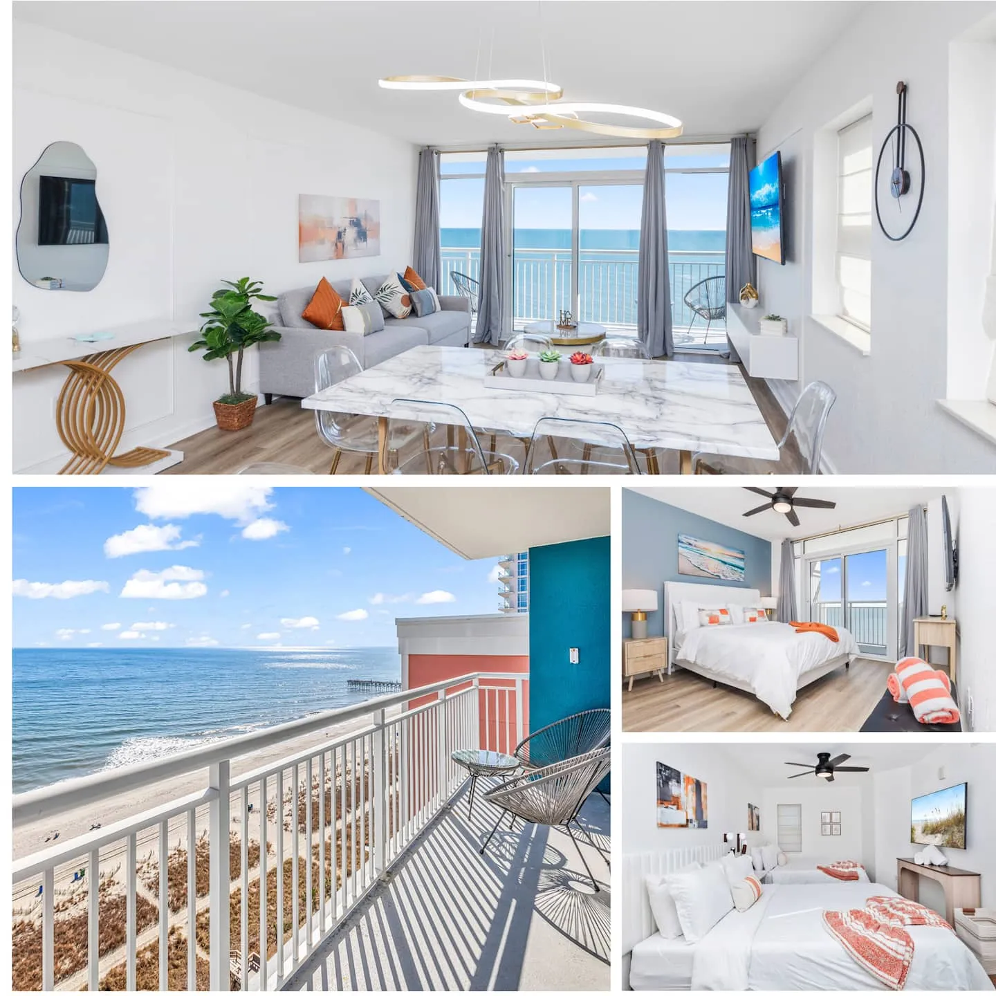Oceanfront Penthouse 14F · Sleep 8 Walk2 Boardwalk — photo 1 of 8