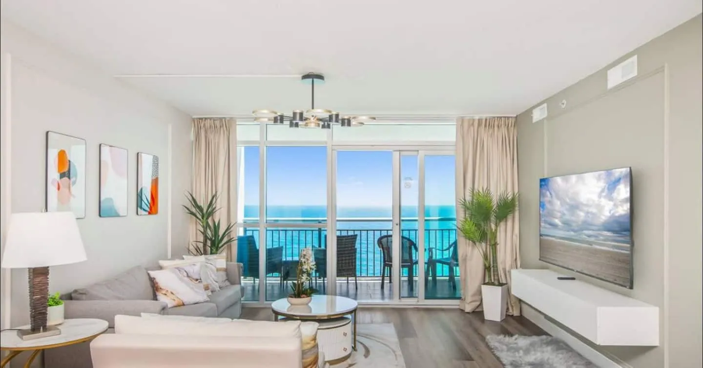 New Relaxing 2BR Modern Oceanfront Condo Retreat — photo 1 of 8