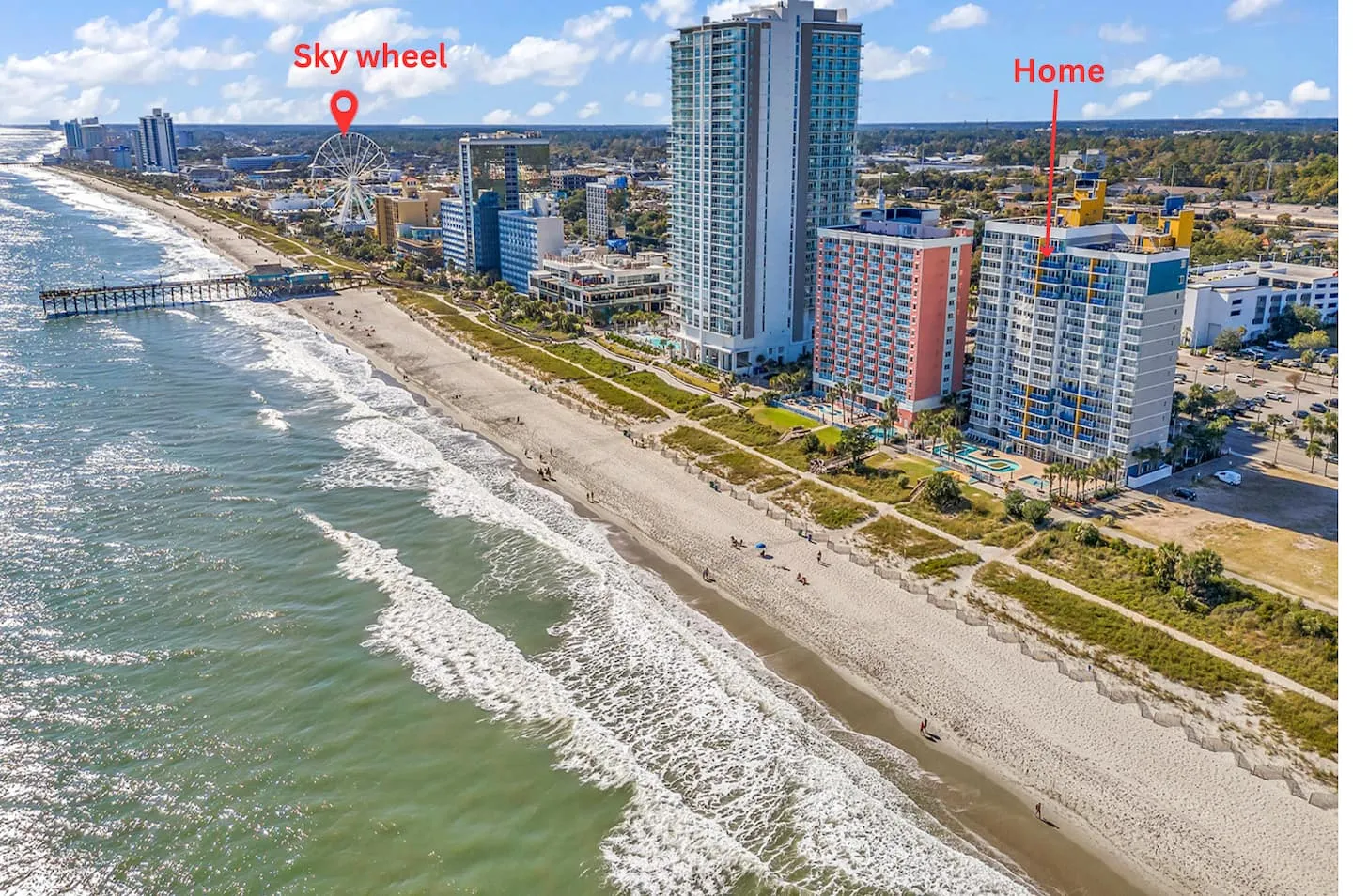 Oceanfront Penthouse 14F · Sleep 8 Walk2 Boardwalk — photo 2 of 8