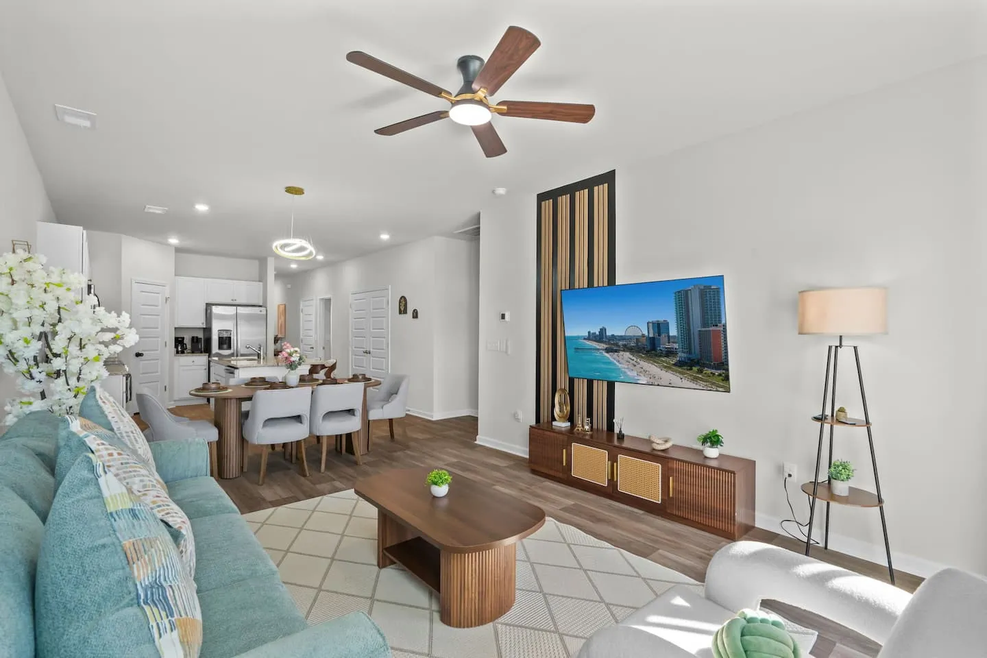 New Myrtle Beach Coastal Townhome - 3BR & 3BA — photo 3 of 8