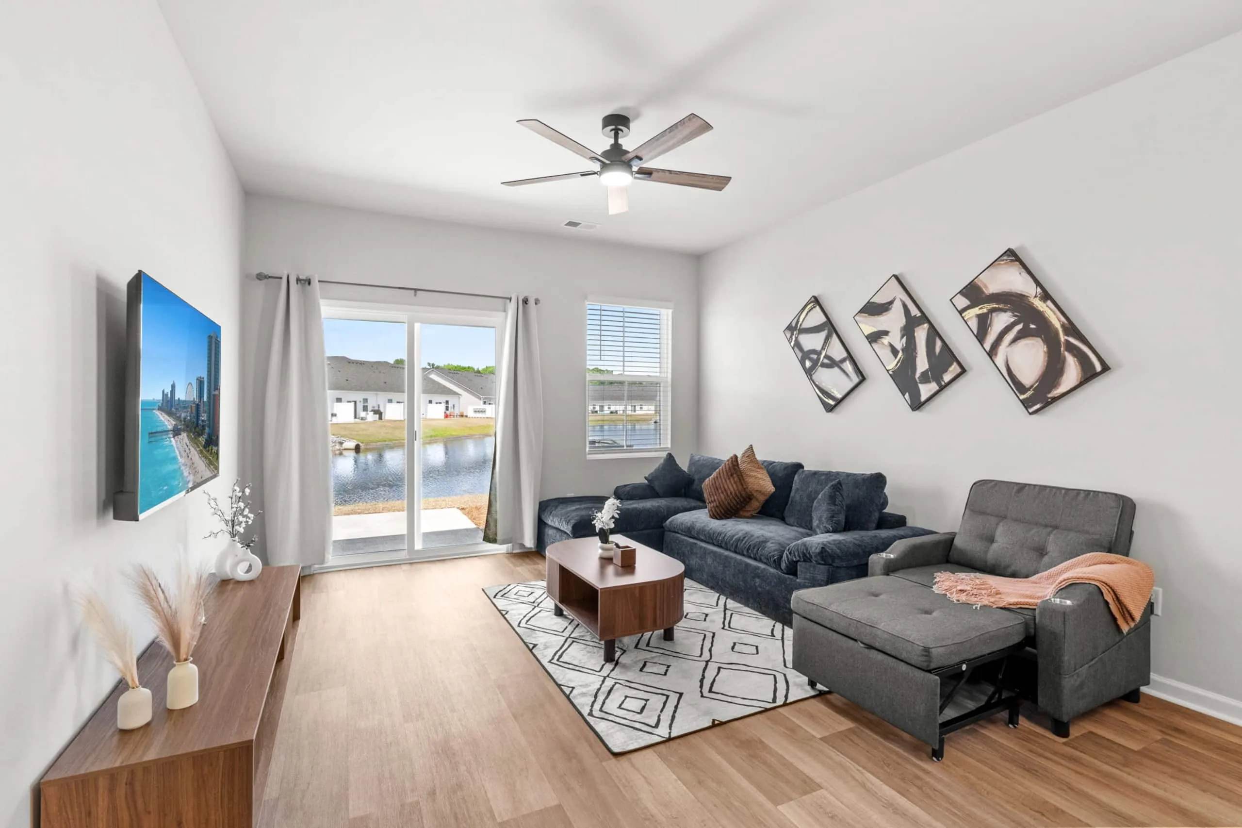 LakeView Modern 3BR/3BA Near Beach · NewBuild Home — Myrtle Beach, SC